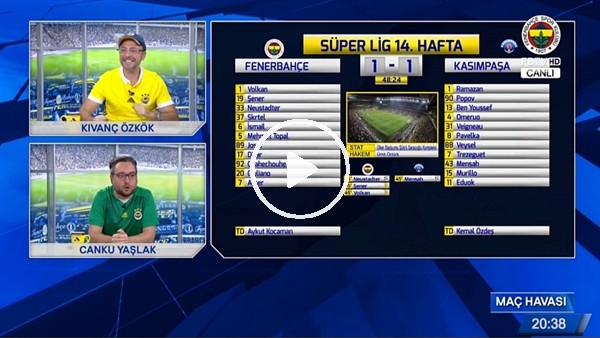 Giuliano'nun Kasmıpaşa'ya attığı golde FB TV!