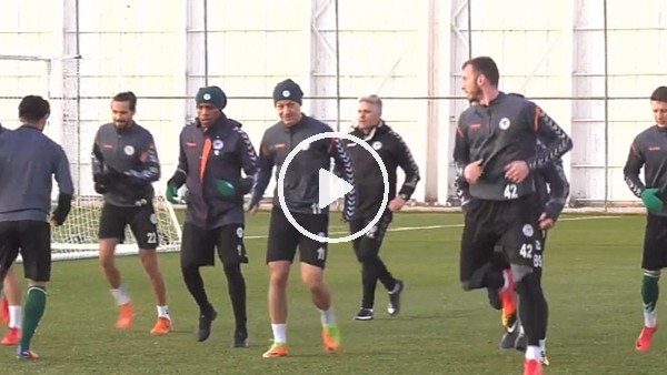 Atiker Konyaspor'da Fenerbahçe maçı hazırlıkları