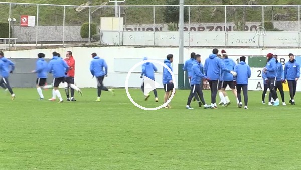  Trabzonspor'da Kardemir Karabükspor maçı hazırlıkları