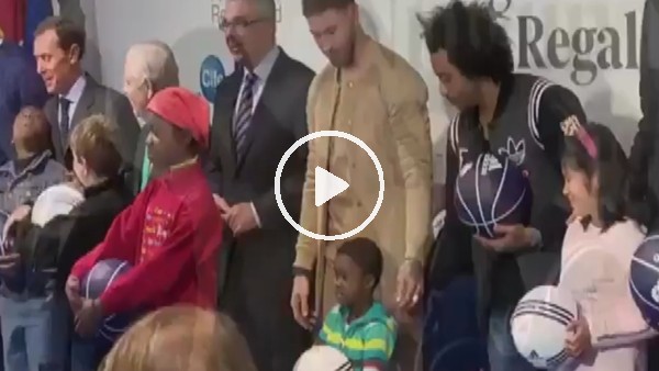 Marcelo ve Sergio Ramos dondu kaldı!