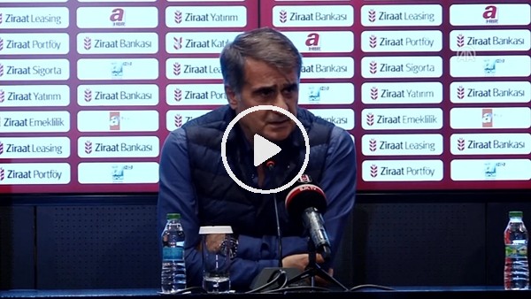 Şenol Güneş'in Osmanlıspor maçı sonrası açıklamaları