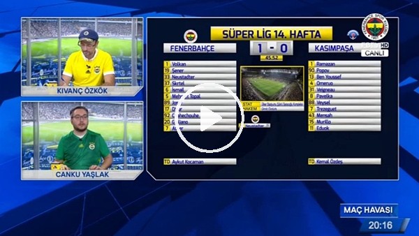 Kasımpaşa'nın golünde FB TV!