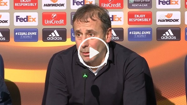 Abdullah Avcı'nın Braga maçı sonrası açıklamaları