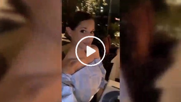 Isla ve sevgilisinden romantik anlar...