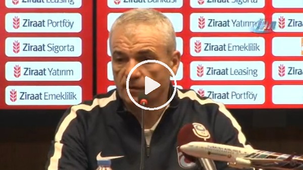 Rıza Çalımbay: "Hem kupada hem ligde gitmek istiyoruz"