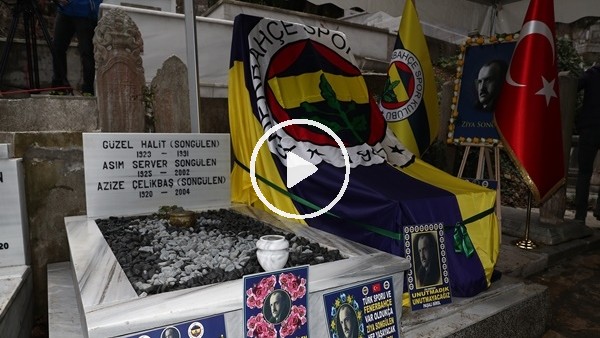 Ziya Songülen'in kabrine anıt yapıldı