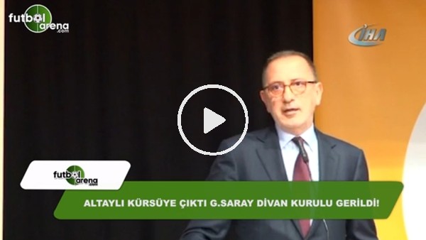 Fatih Altaylı kürsüye çıktı, Divan Kurulu gerildi 