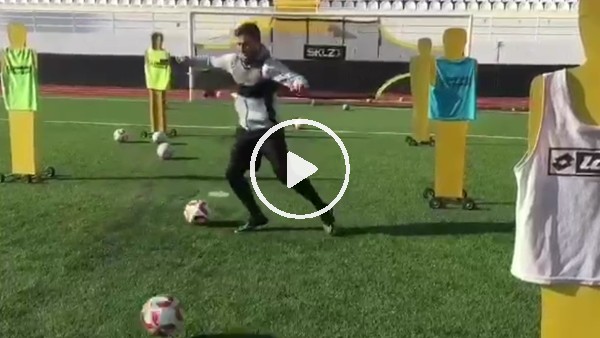 Çaykur Rizespor'da Oğulcan Çağlayan çalışmalara ara vermiyor