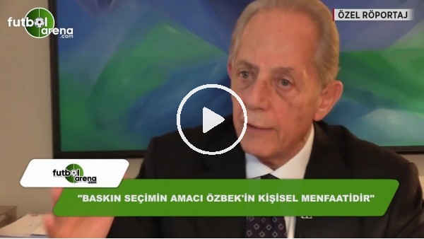 Faruk Süren açıkladı: "Seçimin nedeni..."