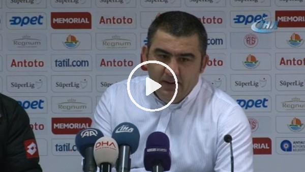 Ümit Özat: "3 puanı kaçırdık"