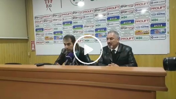 Metin Diyadin'in Rizespor maçı sonrası açıklamaları