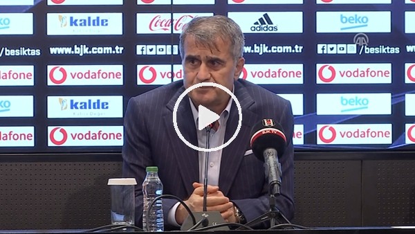Şenol Güneş'in Galatasaray derbisi sonrası açıklamaları