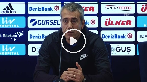 Kemal Özdeş'in Fenerbahçe maçı sonrası açıklamaları