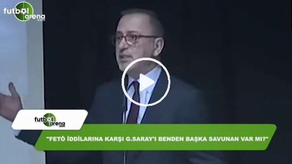 Fatih Altaylı: "Fetö, iddilarına karşı Galatasaray'ı benden başka savunan var mı?"