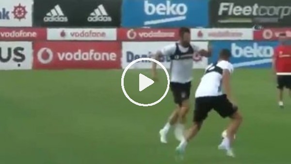 Alvaro Negredo'dan antrenmanda muhteşem gol