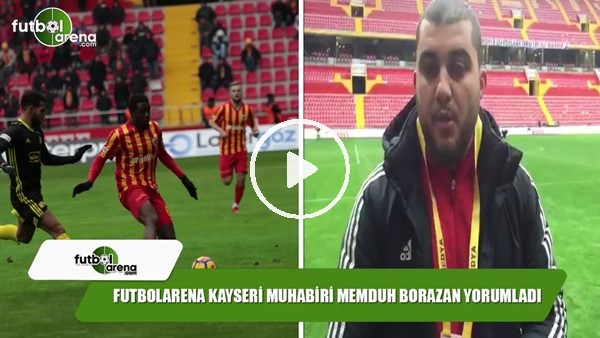 "Kayserispor evinde ilk mağlubiyetini aldı"