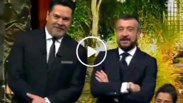 Tümer Metin, Beyaz Show'da üçlü çektidi!