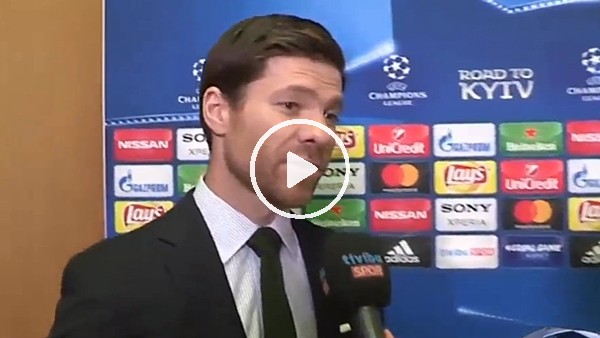 Xabi Alonso: "Türkiye'deki maç çok zor olacak"