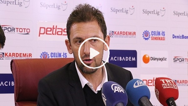 Popovic: "Topu kaleye sokamıyoruz biz"