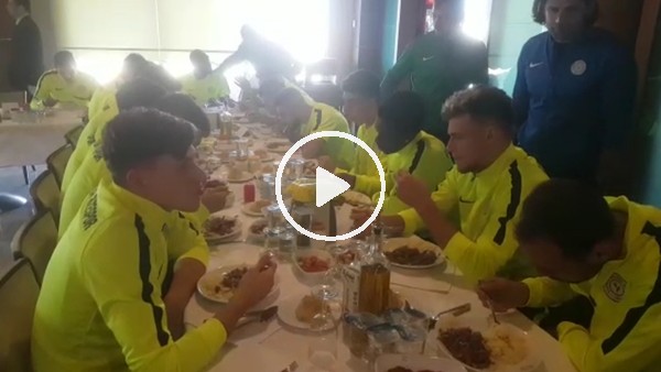 Çaykur Rizespor'da moral yemeği