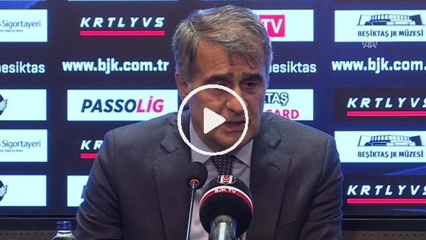 Şenol Güneş: "Takımın başarısı için herkese ihtiyaç var"