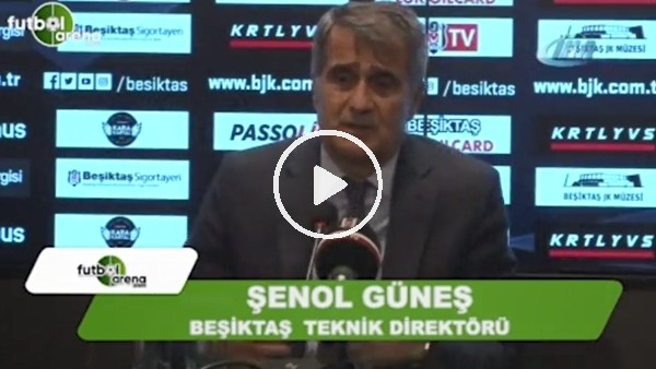 Şenol Güneş'ten Arda Turan açıklaması