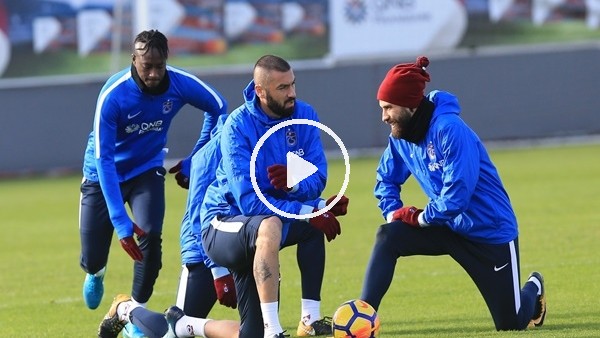 Trabzonspor, Kasımpaşa maçının hazırlıklarını sürdürdü