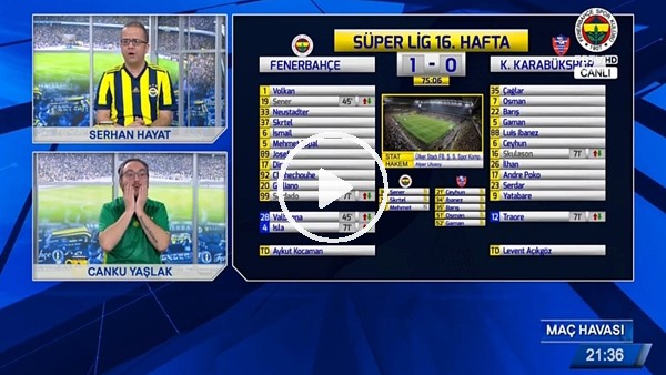 Valbuena'nın müthiş golünde FB TV spikerleri çıldırdı