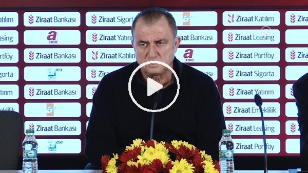 Fatih Terim: "Oyuncularımın ciddiyetinden memnunum"