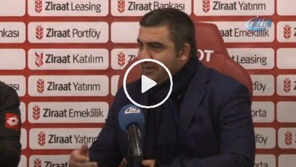 Ümit Özat: "Oynadığımız rakibe göre iyi bir skor aldık"