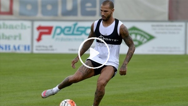 Quaresma'dan antrenmanda şık gol!