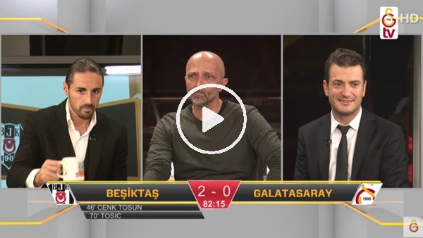 GS TV spikerleri Belhanda'nın oyundan çıktığı fark edemedi!