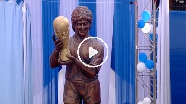 Maradona, Hindistan'da ölümsüzleşti