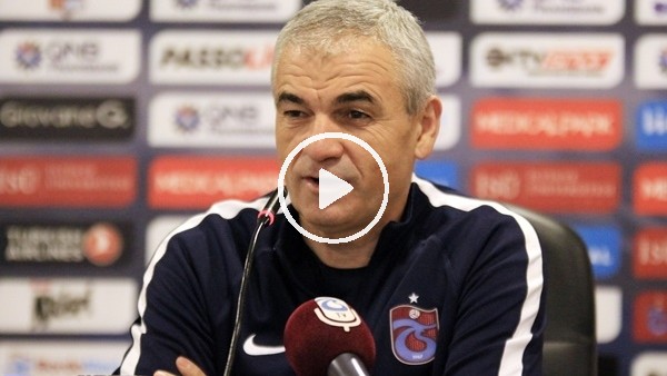 Rıza Çalımbay: "Devre arasına kadar oynayacağımız maçlar final maçları"