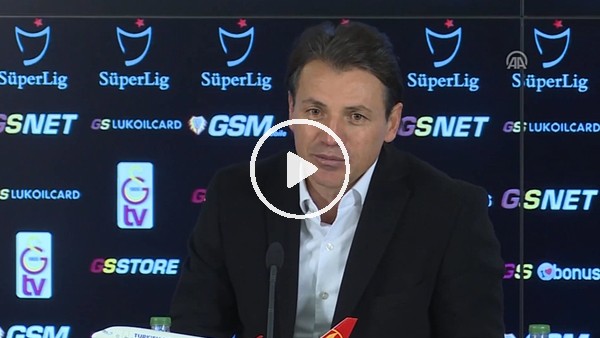 Tamer Tuna'nın Galatasaray maçı sonrası açıklamaları