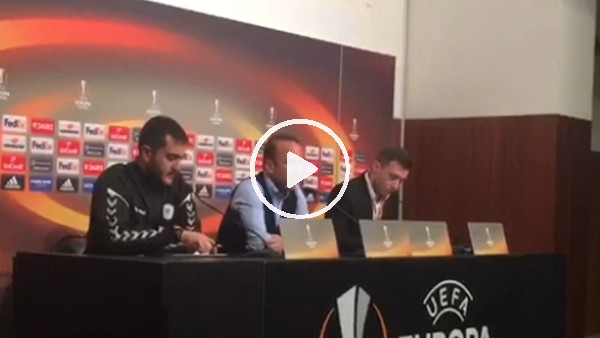 Mehmet Özdilek'in Guimaraes maçı sonrası açıklamaları