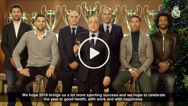 Real Madrid'ten yeni yıl videosu!
