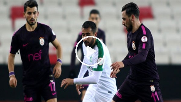 Sivas Belediyespor 2-1 Galatasaray (Maç özeti ve golleri)