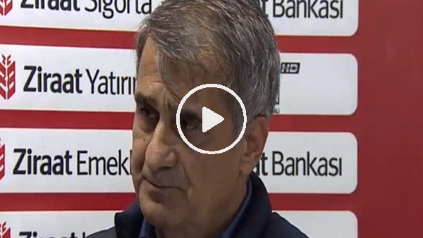 Şenol Güneş'ten Cenk Tosun açıklaması