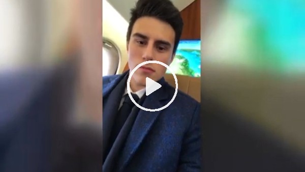 Elif Elmas, Janssen ve Sow ile aynı uçakta..