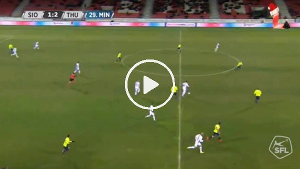 Salih Uçan bu kez asist yaptı!