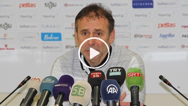 Abdullah Avcı: "İlk yarıyı birinci veya ikinci bitirmek istiyoruz"