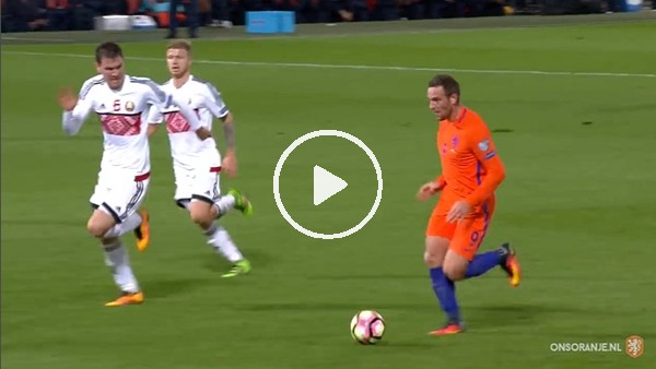 Janssen'den kendine hayran bırakan gol!