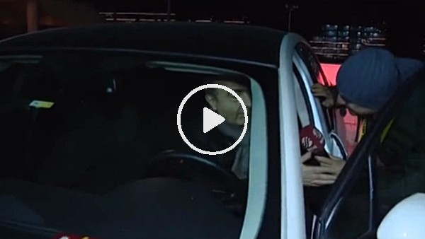 Beyaz Futbol muhabirinden Eşref Alaçayır'a: "Kendinizi yakacak mısınız?"