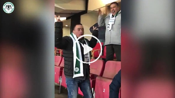 Filistinli Muhammed Al Taweel, Ömer Ali Şahinerin golüne böyle sevindi