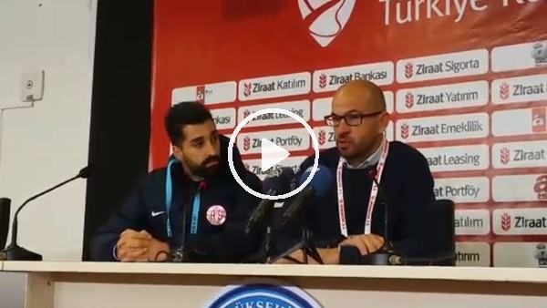 David Badia: "Antalya'da oyuncularım ellerinden geleni yapacaklar"