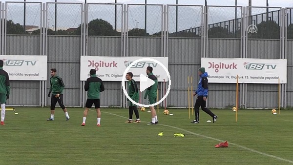  Bursaspor'da Gençlerbirliği maçı hazırlıkları