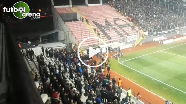 Beşiktaşlı taraftarları başka tribüne aldılar