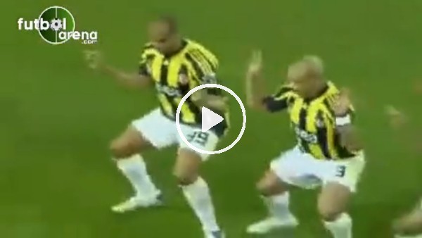 Fenerbahçe'nin tarihe geçen gol sevinci