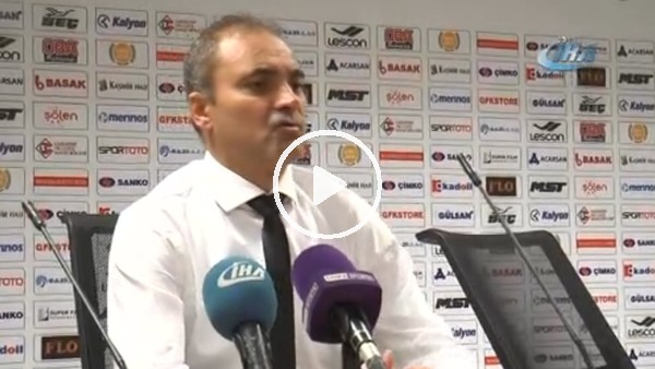 Erkan Sözeri: "Bu oyunumuzla galibiyeti hak ettiğimizi düşünmüyorum"